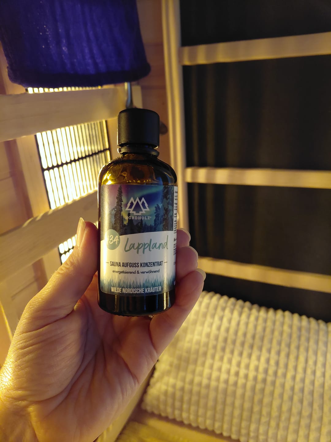 Customer photo review of Sauna Aufguss Konzentrat #34 Lappland