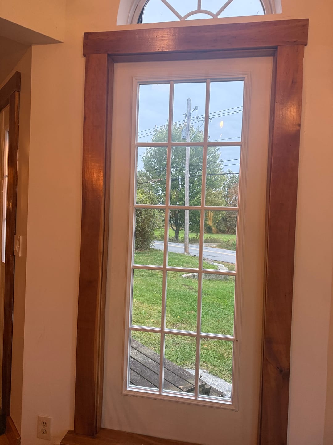 Customer photo review of Full Lite Frame Kit with 15 Grids