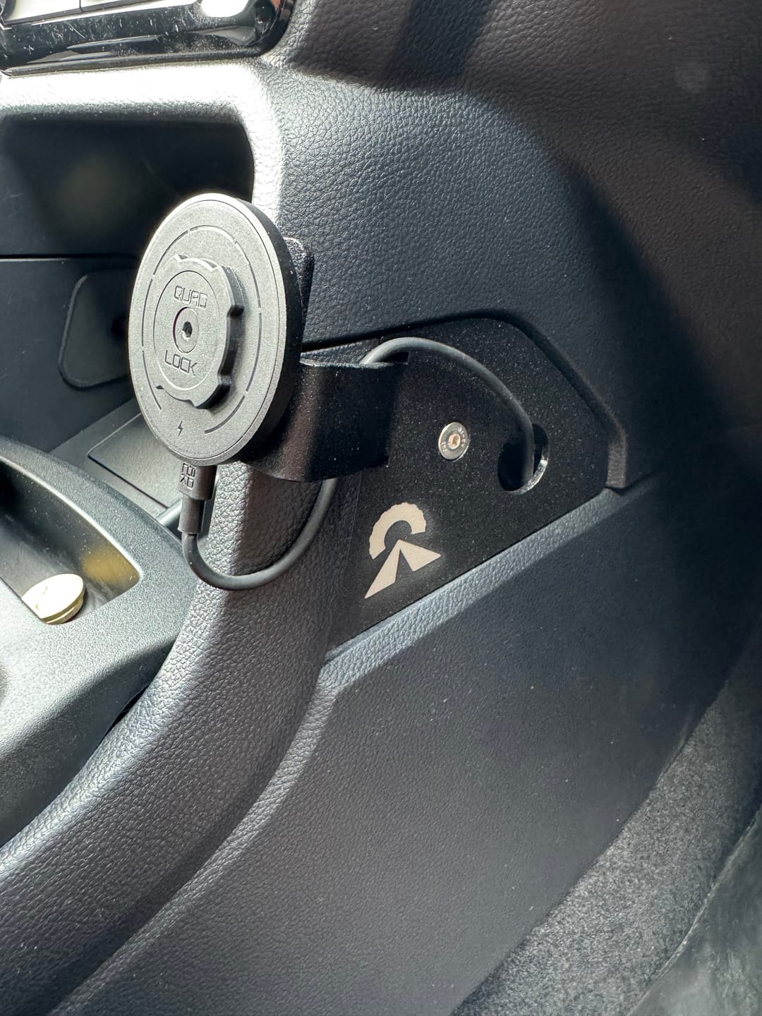 Customer photo review of UHF Handpiece Mount - Ford Ranger NextGen & Super Duty & Everest - Centre Console