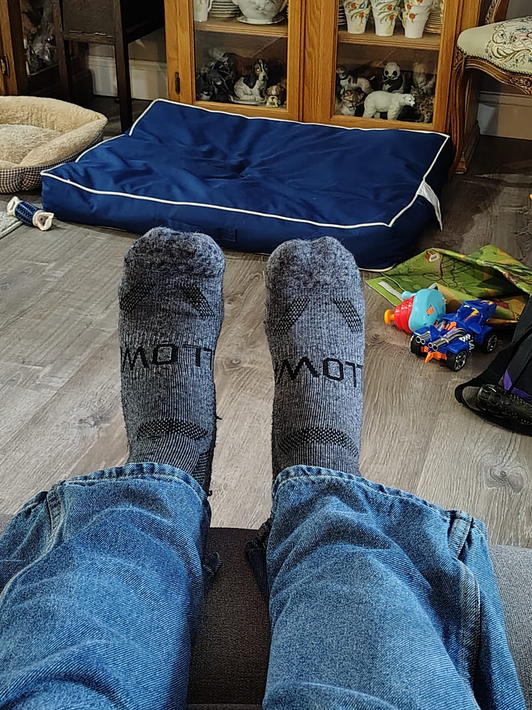 Customer photo review of The Alpaca Socks