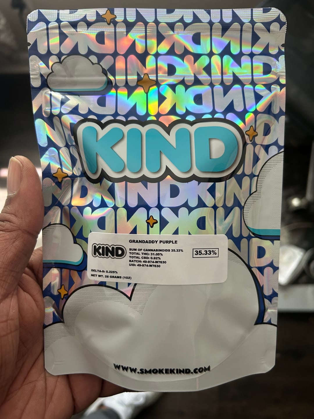 Customer photo review of Jungle Gelato - 28 Grams - Indica