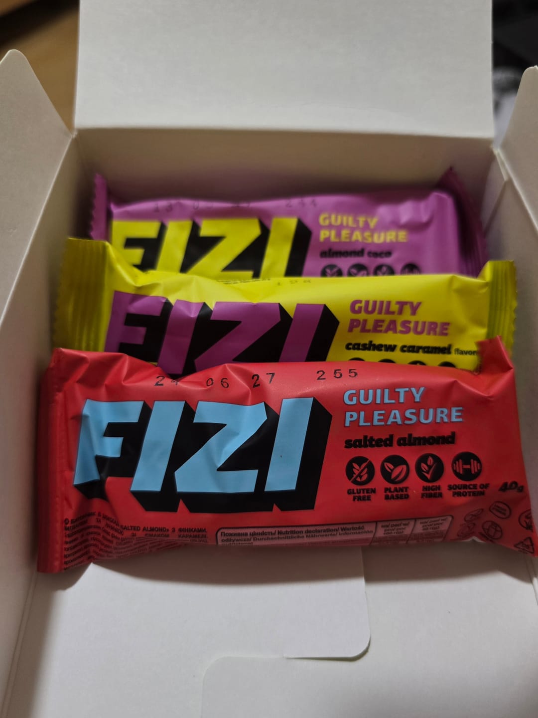 Customer photo review of Guilty Pleasure box x10 шт.