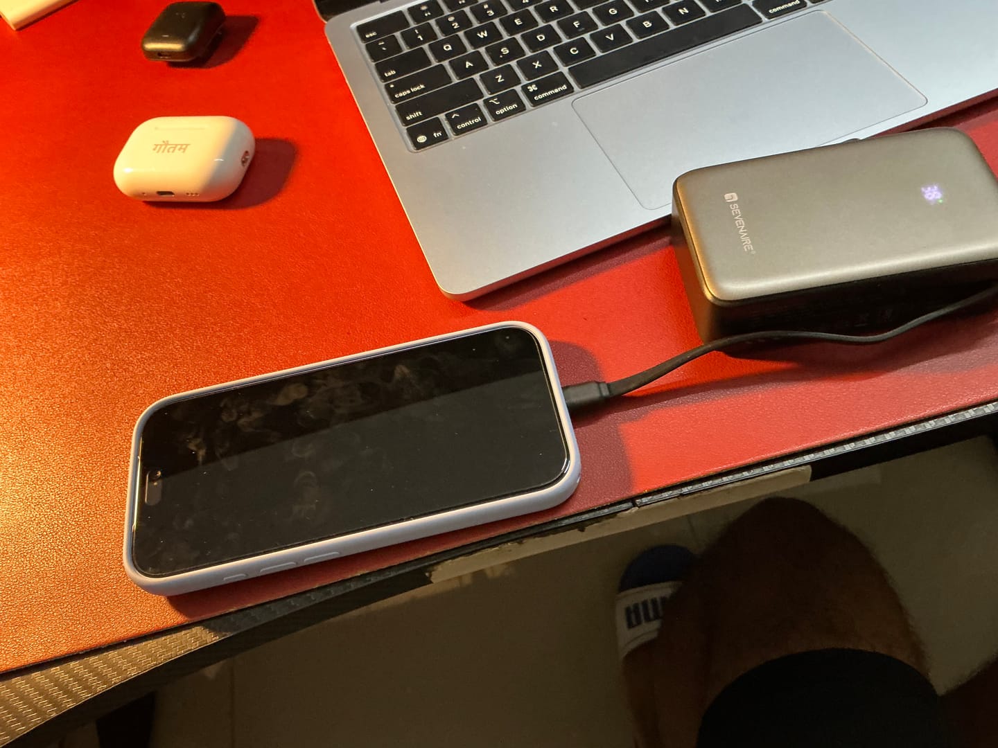 Customer photo review of 65W 20,000mAh Laptop Powerbank, with Built-in 65W Type-C Cable (LP65)