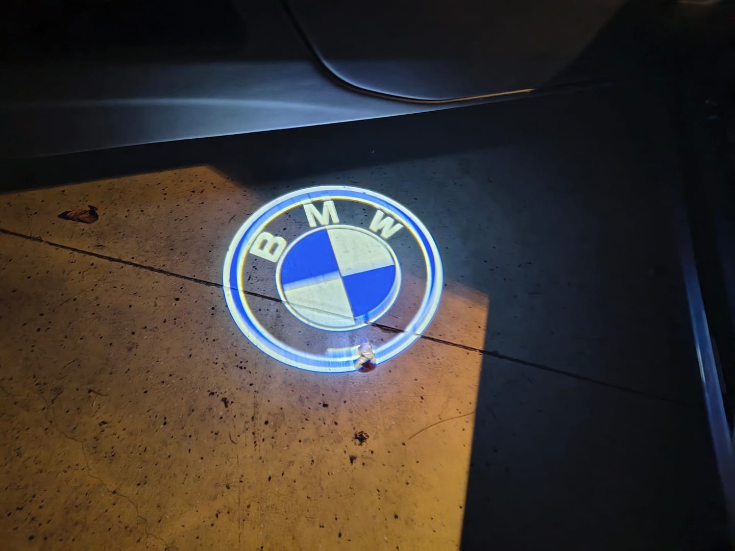 Customer photo review of BMW F SERIES DOOR LIGHTS