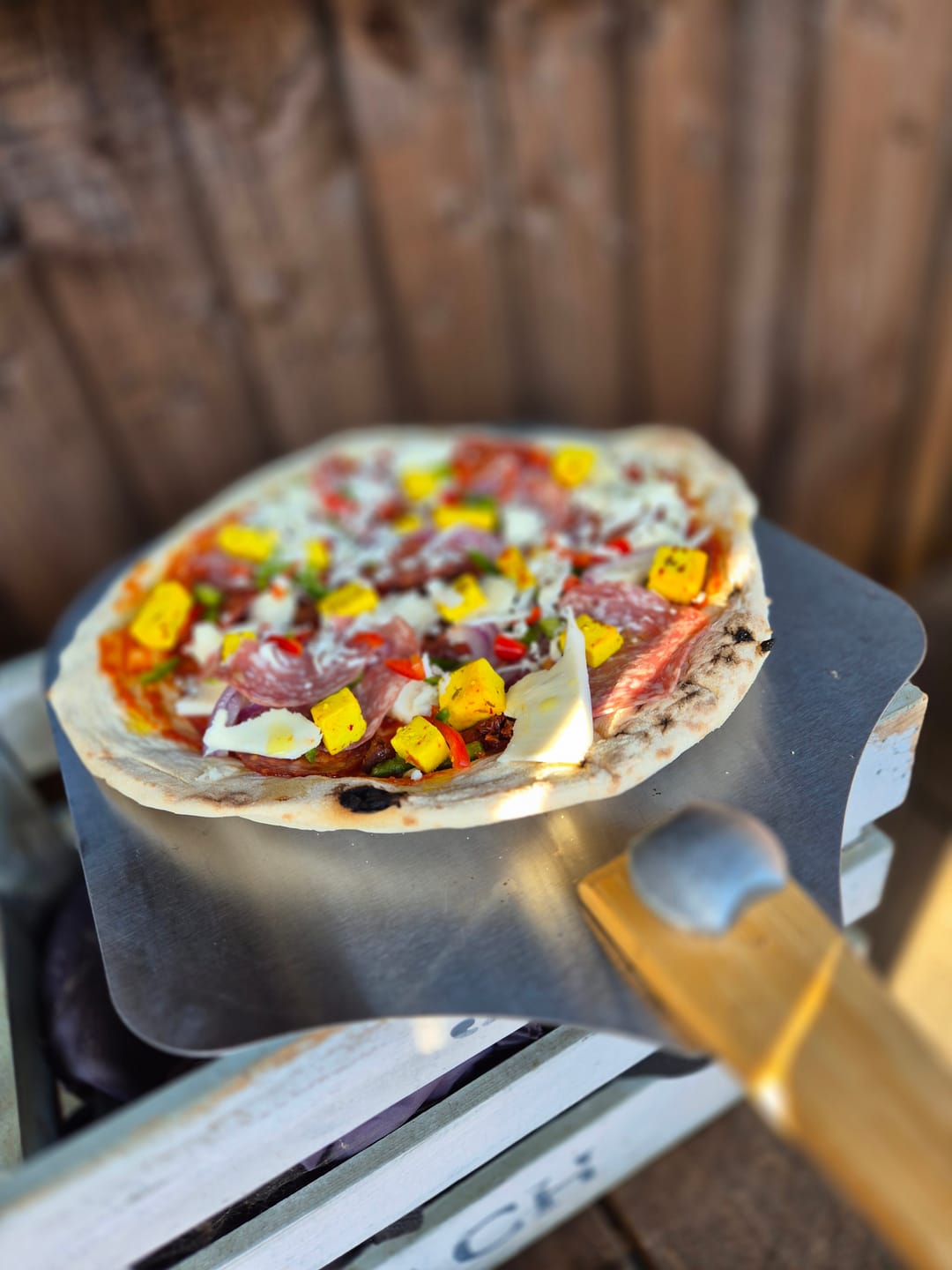 Customer photo review of Sourdough Pizza Bases