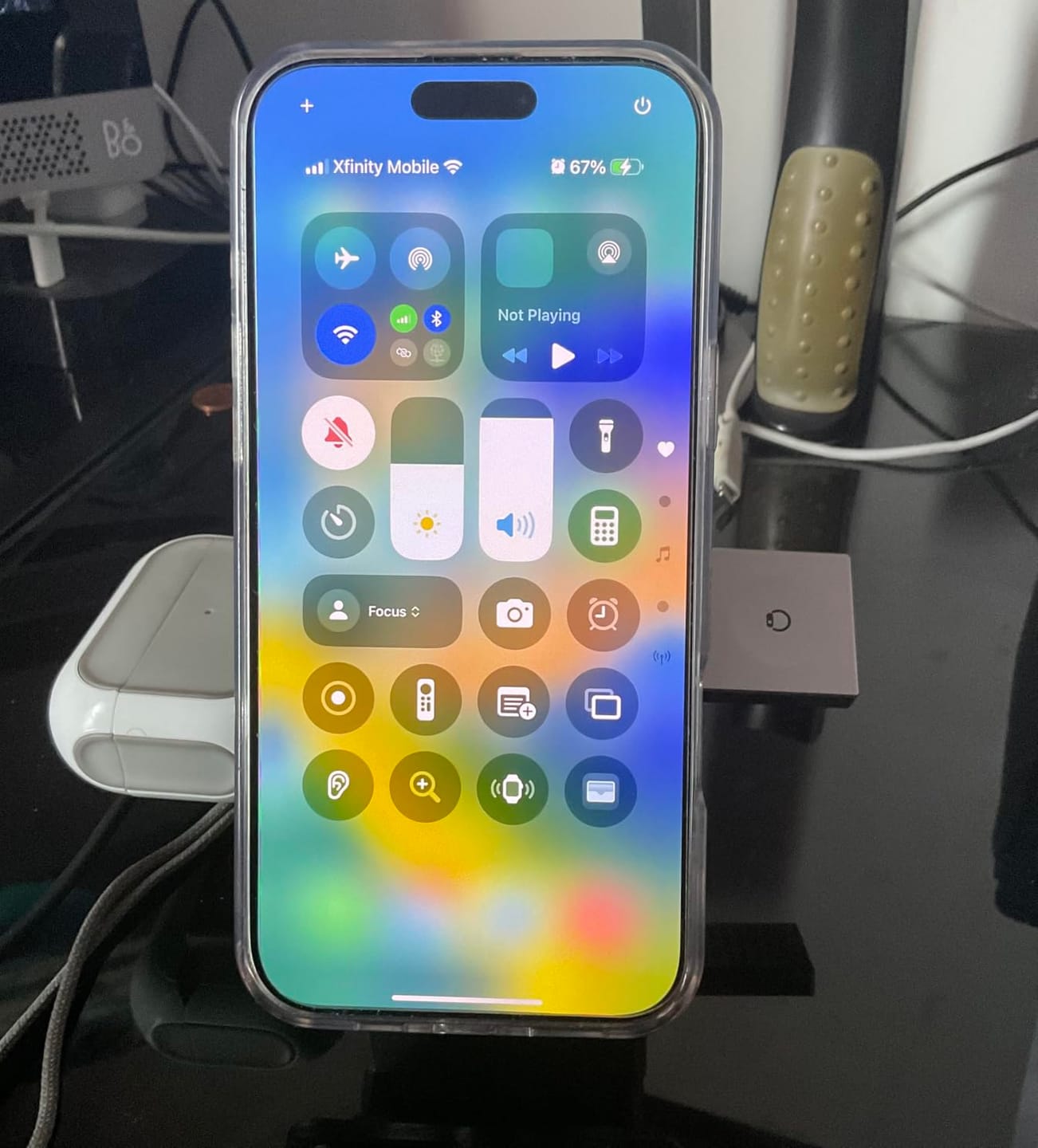 Customer photo review of ChargePod™ 3-in-1 Magnetic Wireless Charging Station
