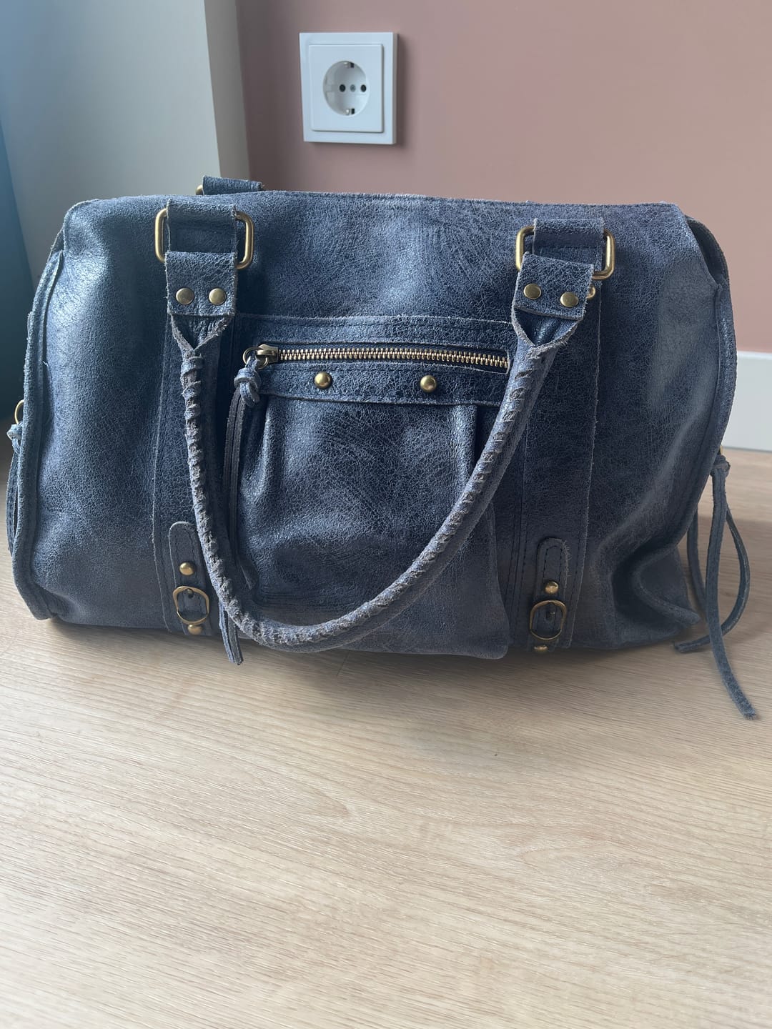 Customer photo review of It girl bag navy