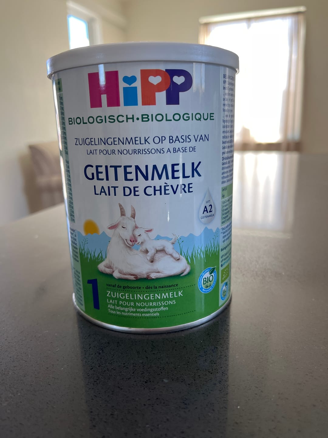 Customer photo review of HiPP Dutch Stage 1 Goat Milk Formula 400g