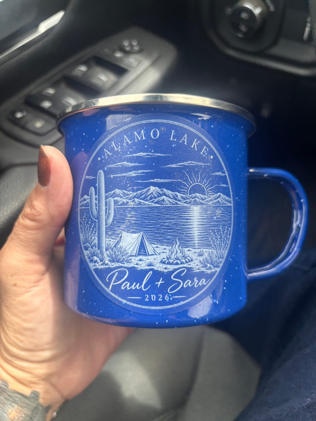 Customer photo review of 50 Custom Clear Stickers for $19