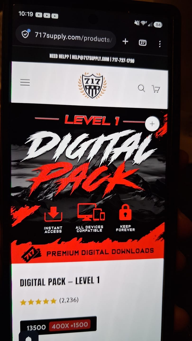 Customer photo review of Digital Pack — Level 1