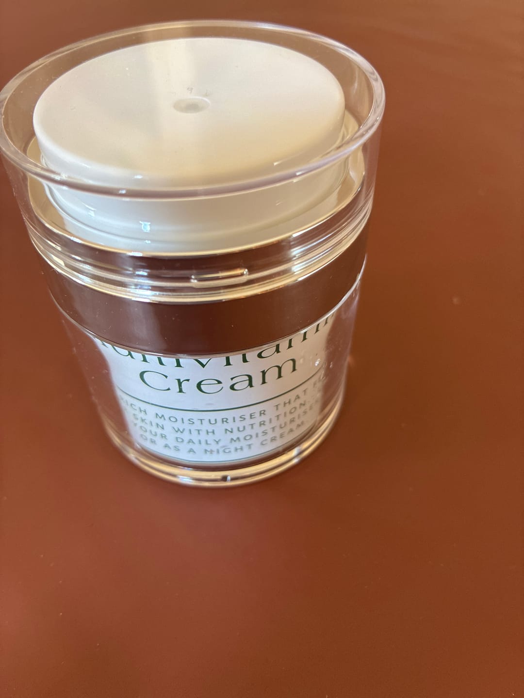 Customer photo review of Multivitamin Cream 50ml