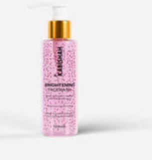 Customer photo review of LuminaBright Whitening Face Wash