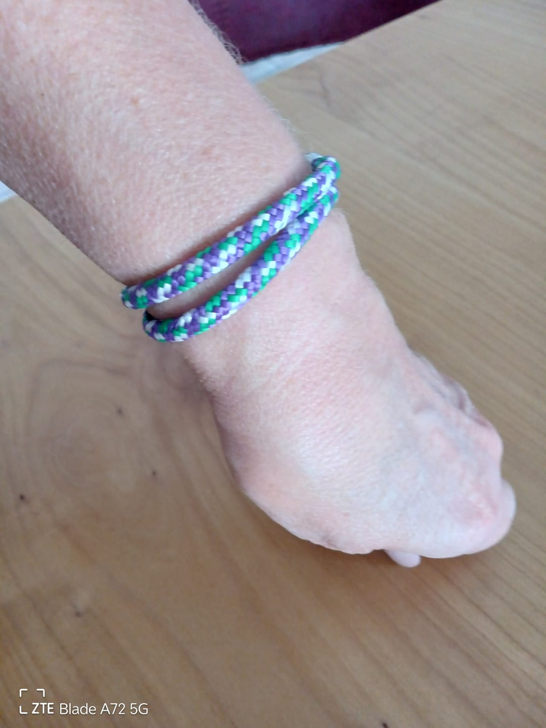 Customer photo review of Segeltau Armband Herren Vincent 4mm Magnetverschluss