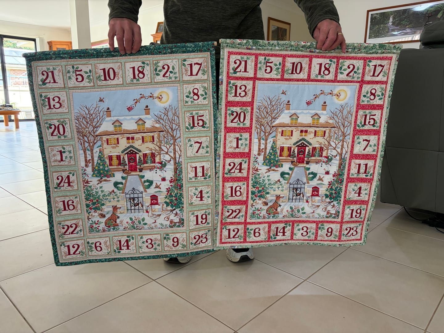 Customer photo review of Evergreen Green Country Christmas
