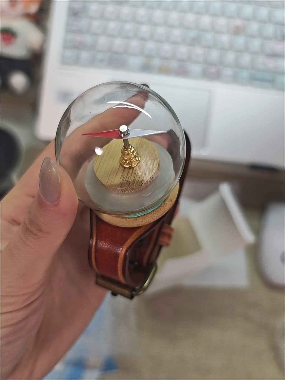 Customer photo review of Nami Log Pose Compass Bracelet