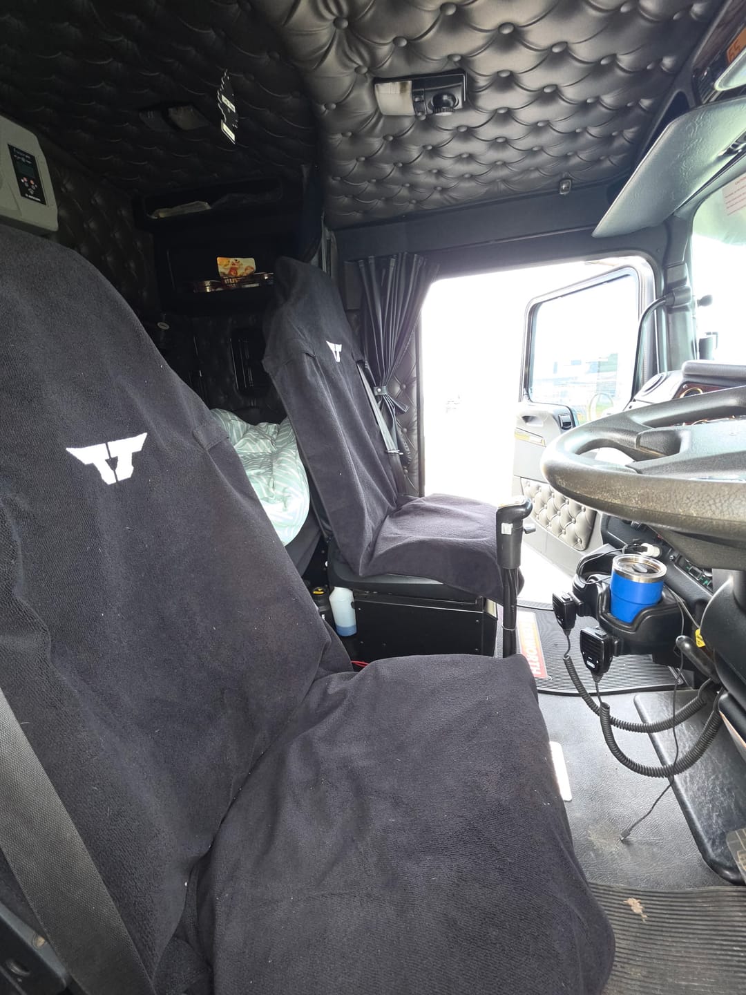Customer photo review of Waterproof Truck Towel Seat Cover