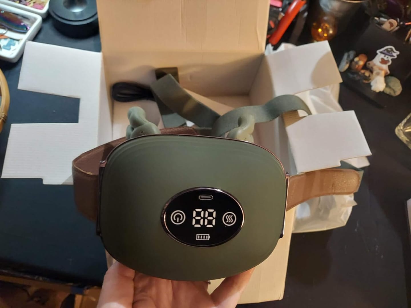 Customer photo review of Somaia Massajador de Pescoço e Costas 4D