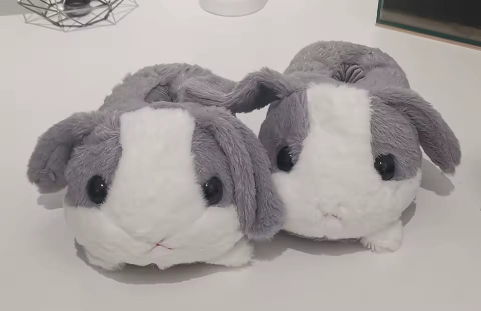 Customer photo review of Chaussons Hamster