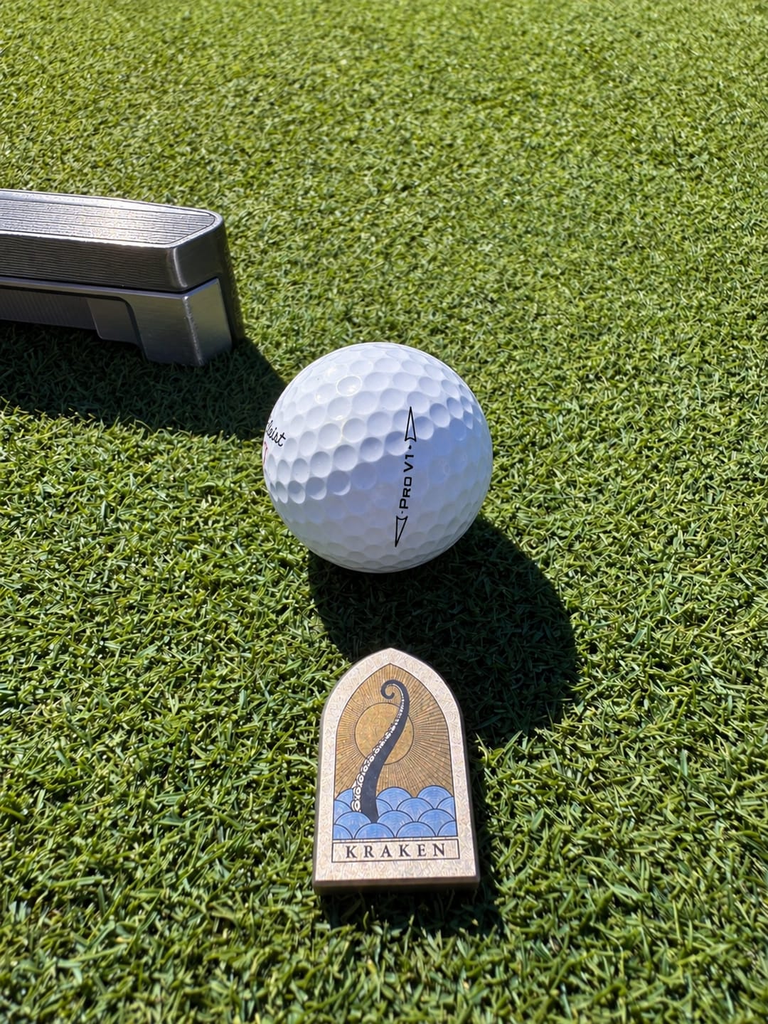 Customer photo review of The Vesper - Titanium Cathedral Marker