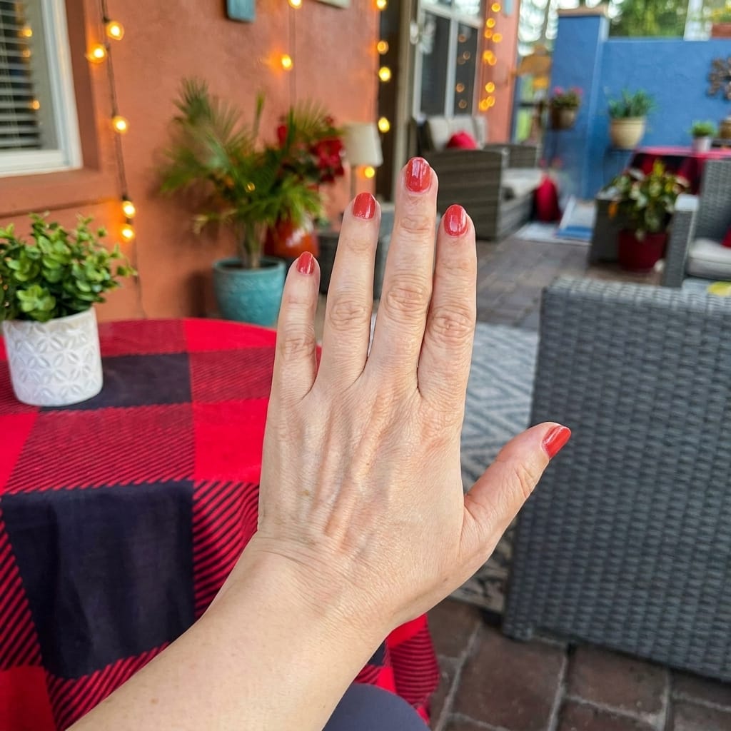 Customer photo review of Zephira Nail Art