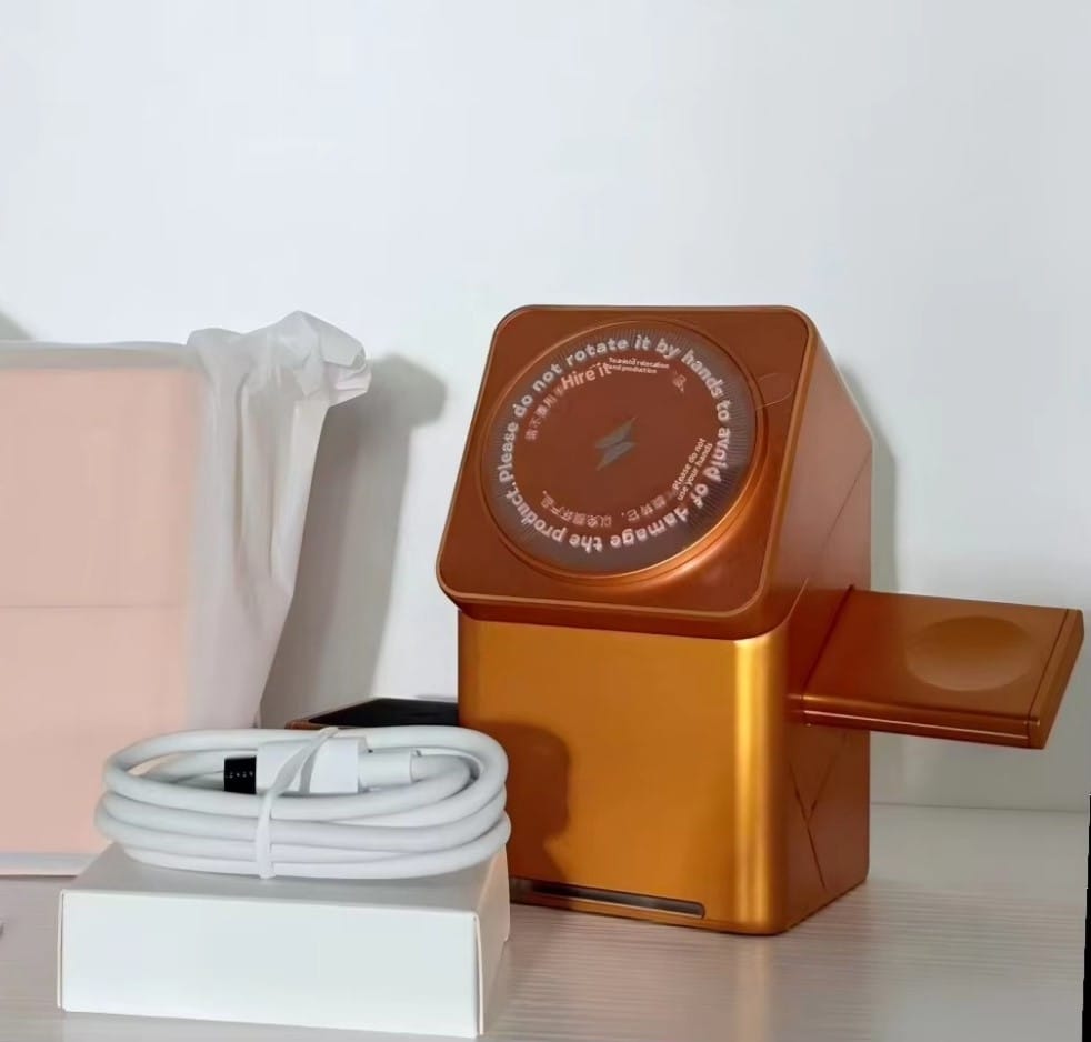 Customer photo review of ChargePod™ 3-in-1 Magnetic Wireless Charging Station