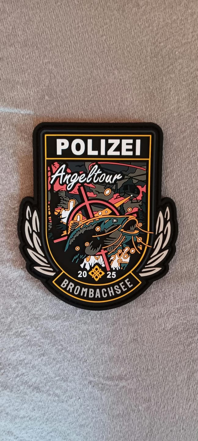 Customer photo review of Polizei Angeltour Rubber Patch