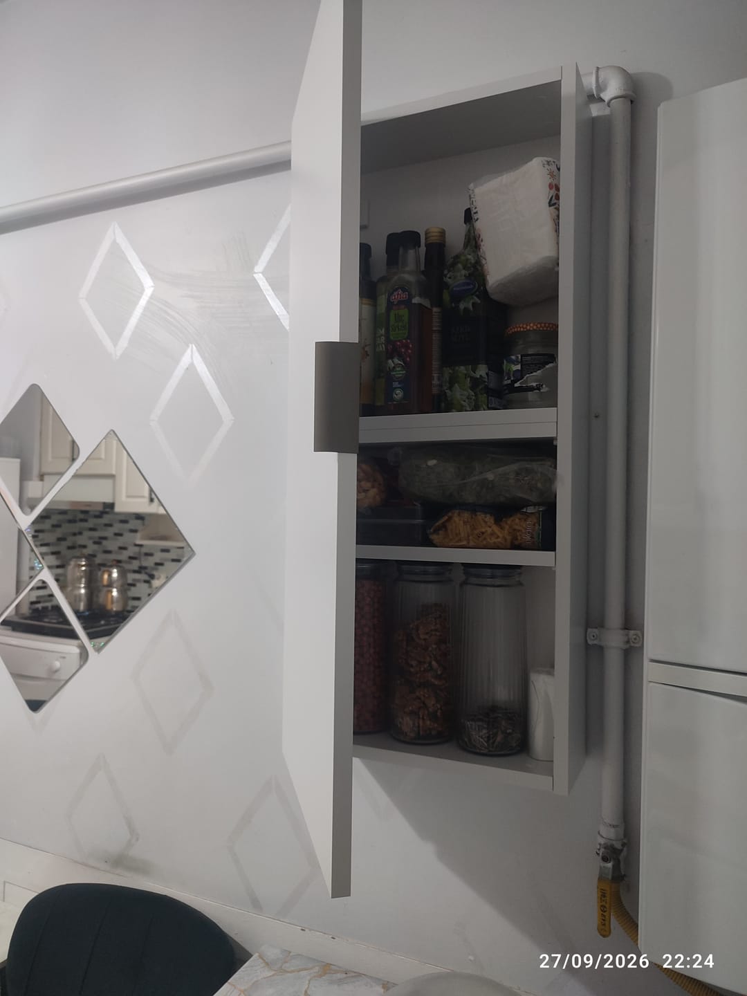 Customer photo review of Rani KB110 Banyo Dolabı Raflı Çok Amaçlı Dolap Beyaz