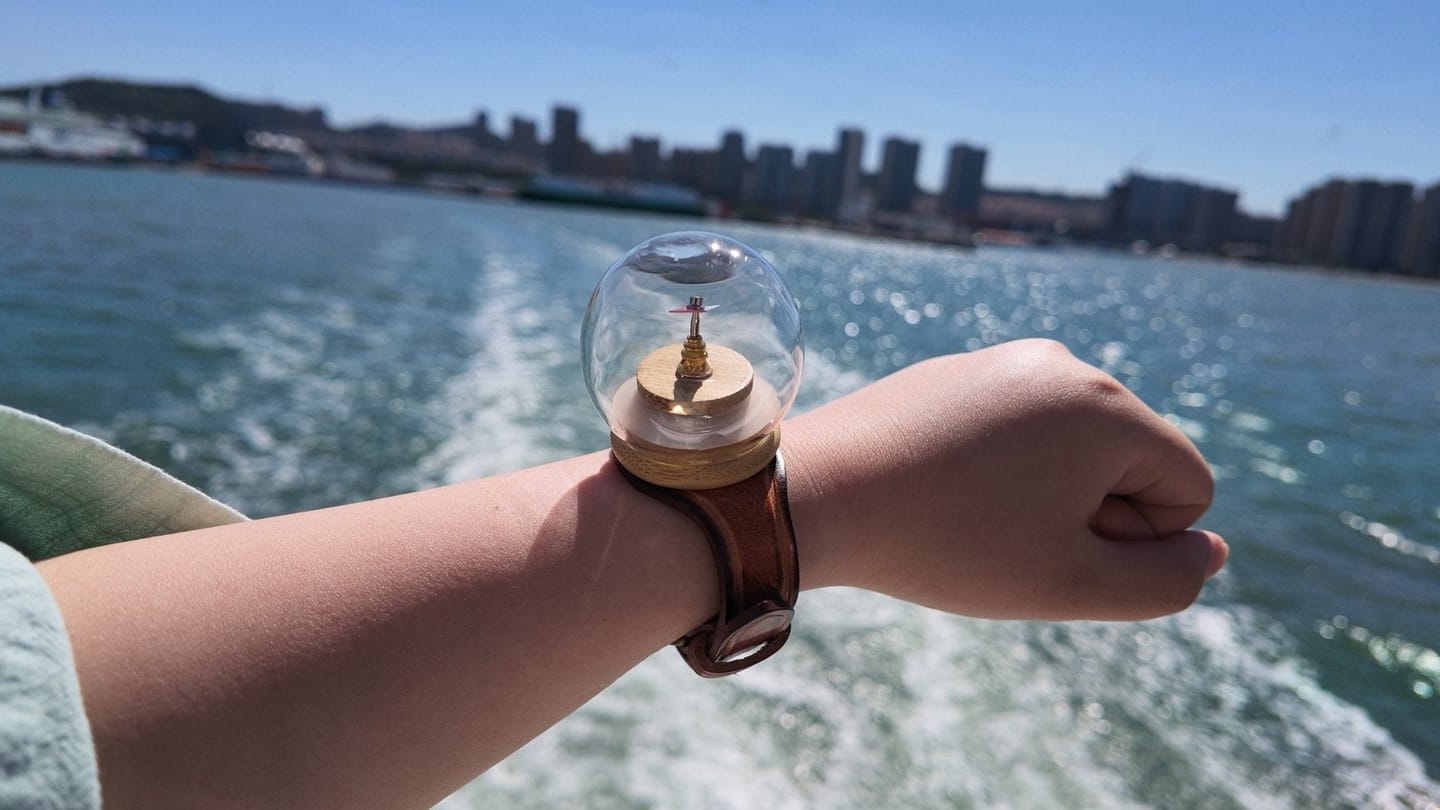 Customer photo review of Nami Log Pose Compass Bracelet