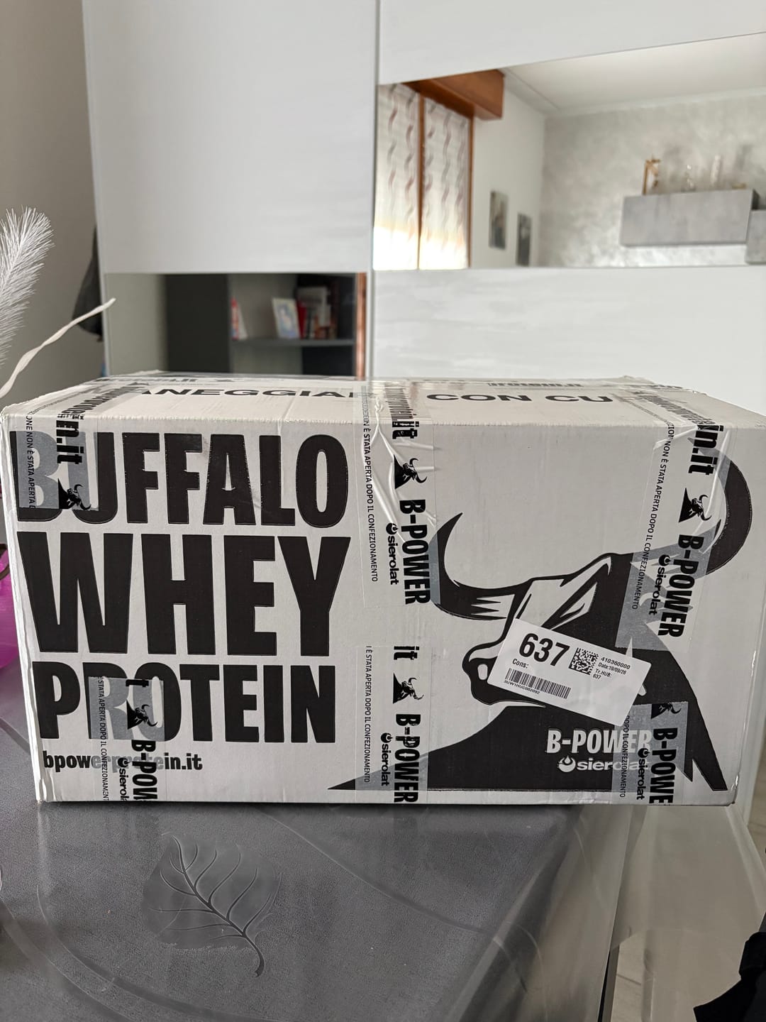 Customer photo review of **PROMO** Buffalo Whey Gusto Cioccolato - Proteine in Polvere