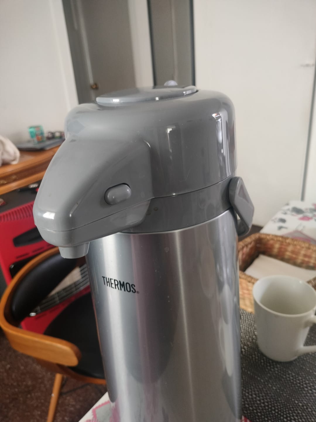 Customer photo review of THERMO SIFÓN DE VIDRIO 2,5LT COLOR ACERO