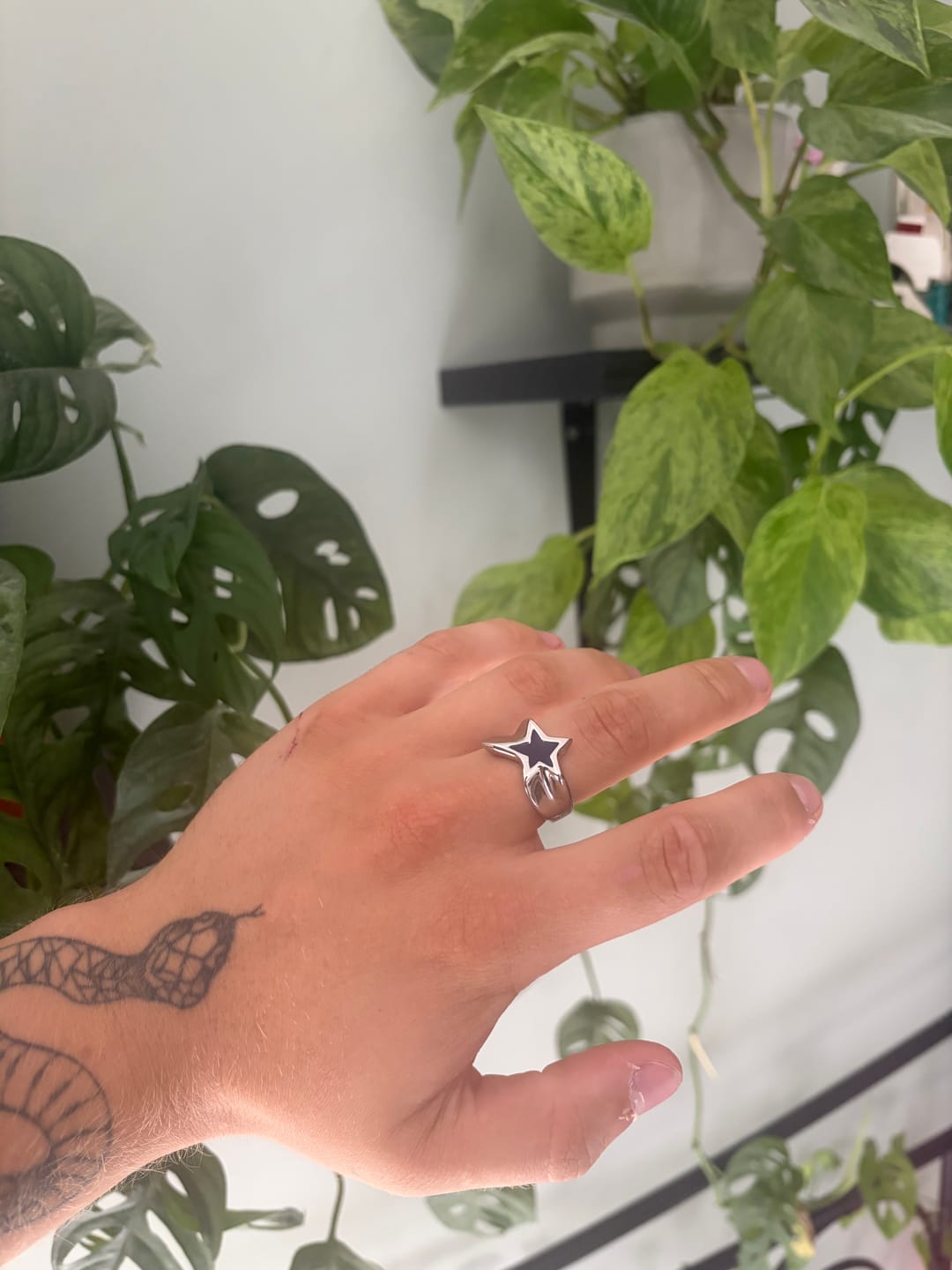 Customer photo review of Starpoint Enamel Ring
