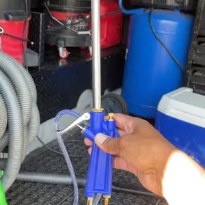 Customer photo review of Pulizia Precisa Pistola Pneumatica per Spazi Stretti e Motori
