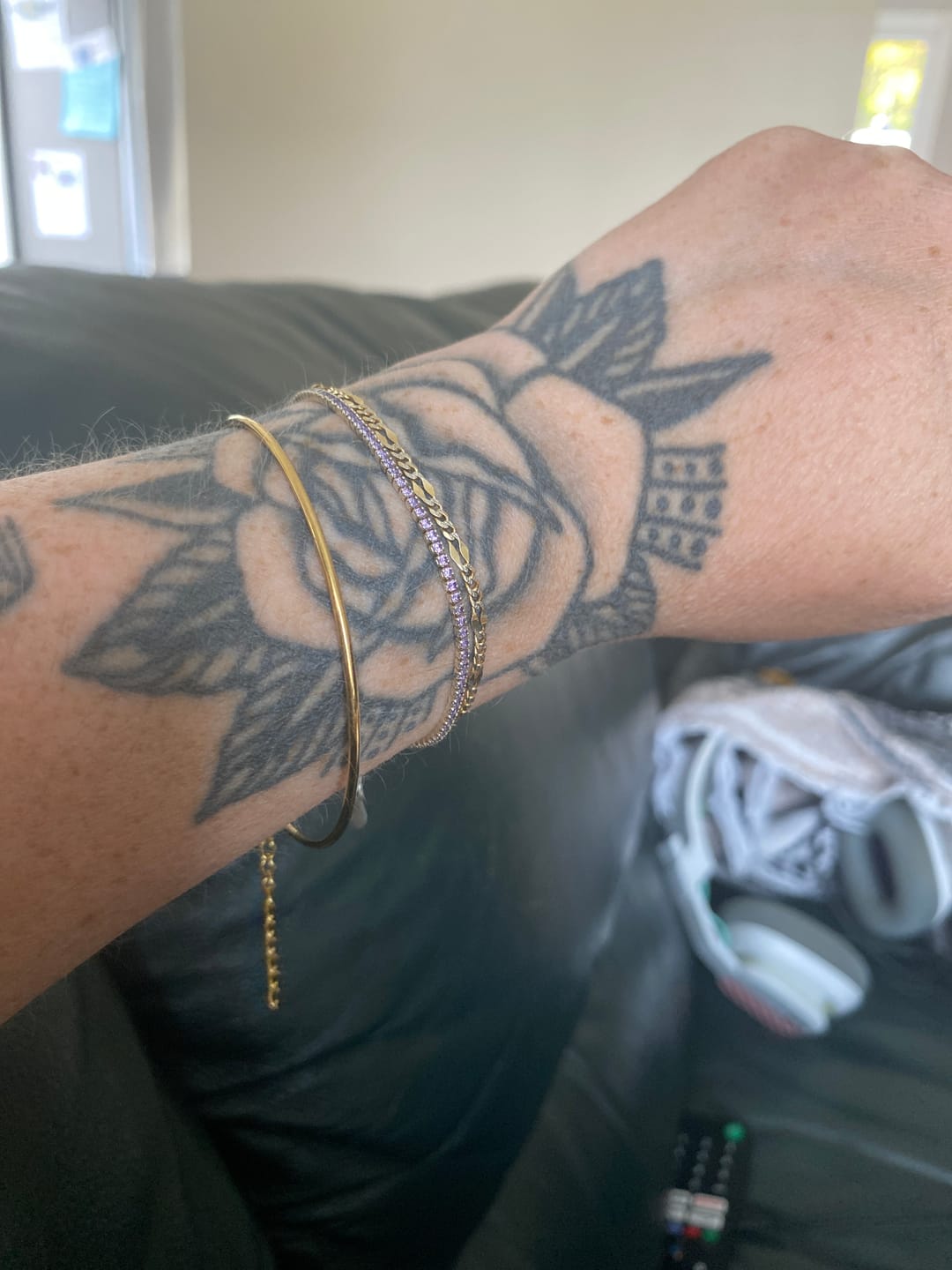 Customer photo review of Aspen Gold Bracelet