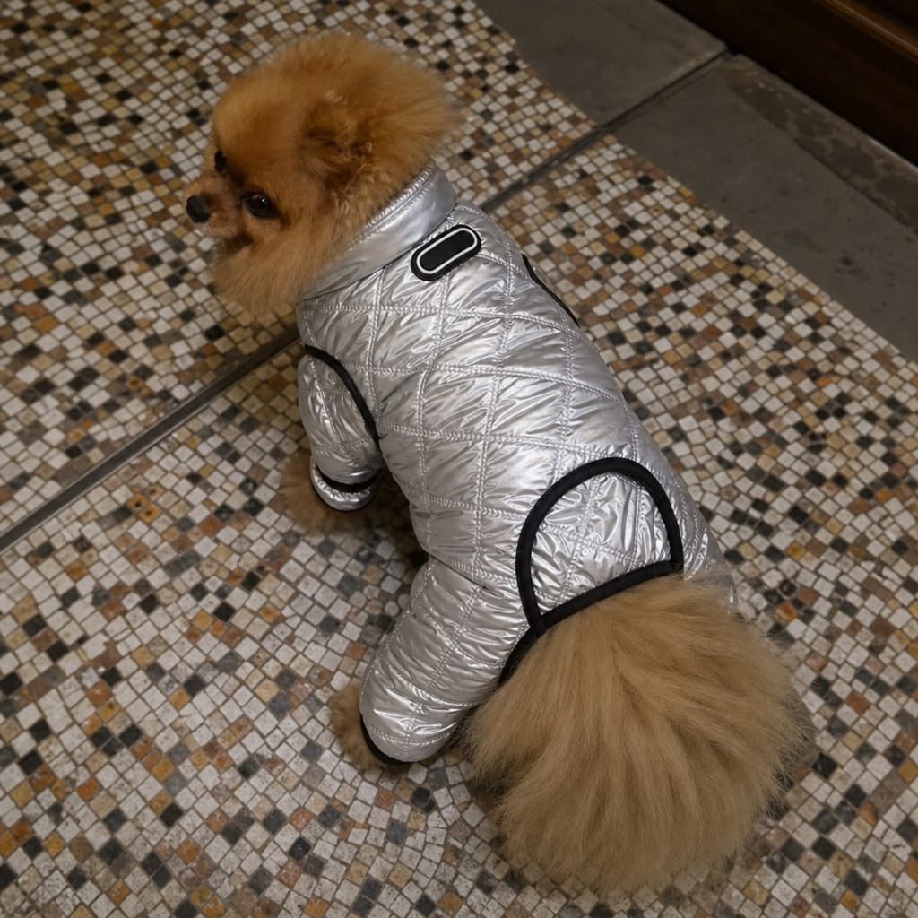 Customer photo review of WUFFEY™ Pet Winter Suit