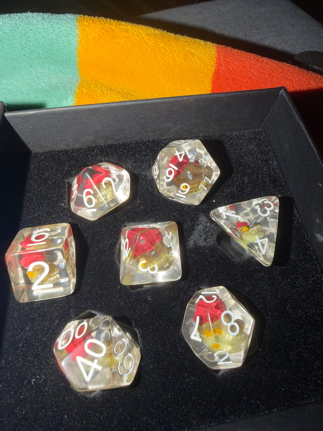 Customer photo review of Mystery Box: Regular Dice