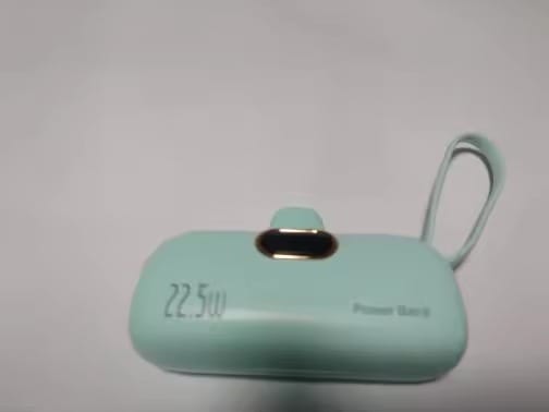 Customer photo review of PocketVolt™ Mini Capsule Power Bank — Built-In USB-C Plug, No Cable Needed