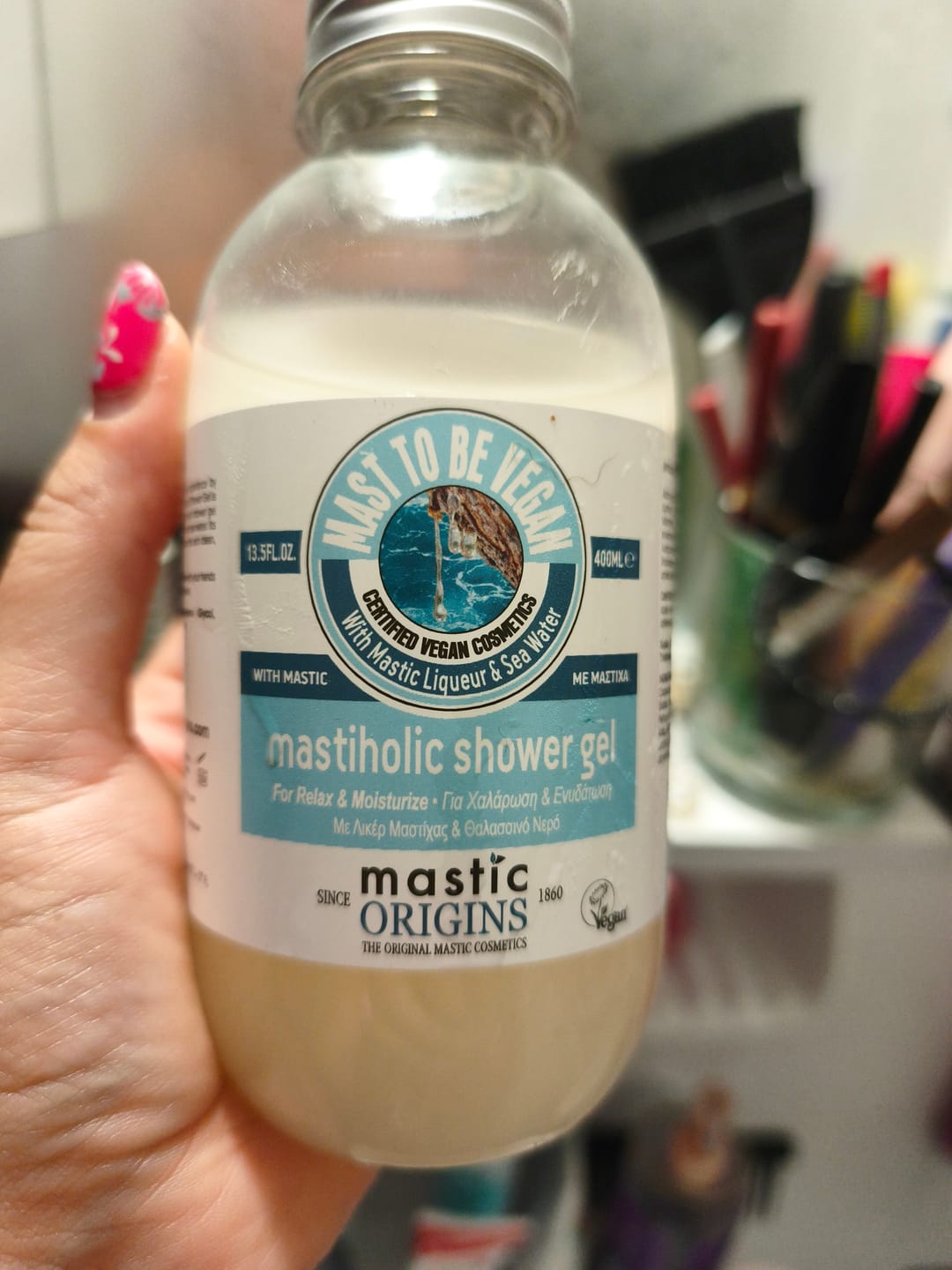 Customer photo review of Mastiholic Shower Gel