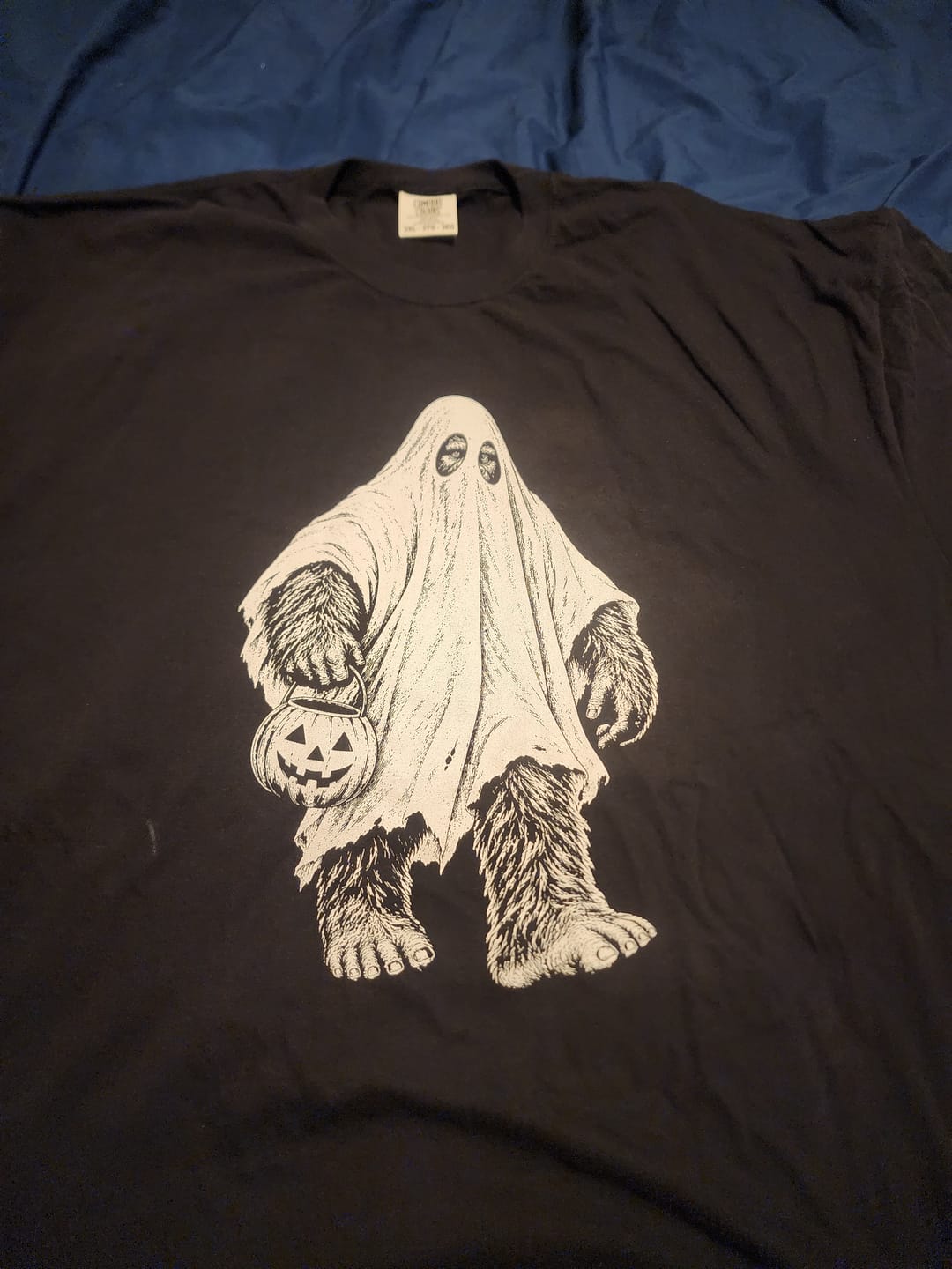 Customer photo review of Bigfoot Ghost T-Shirt