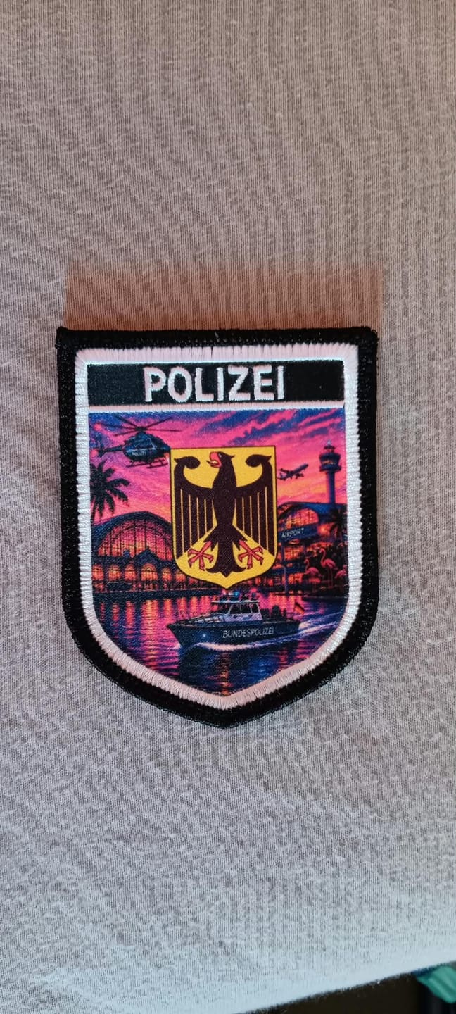 Customer photo review of Polizei Bundesländer Summer Edition Textil Patches