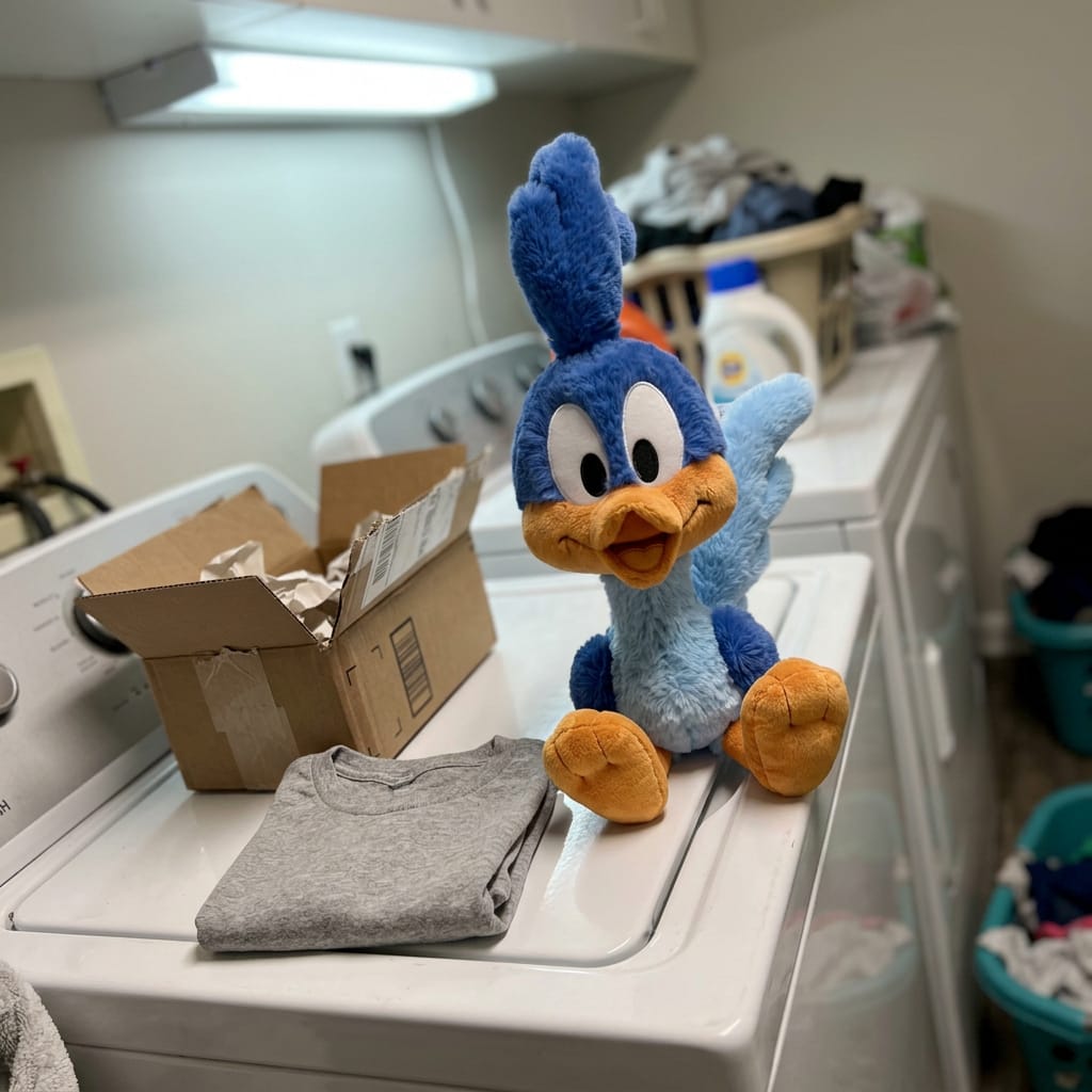 Customer photo review of Peluche que corre al agitarlo
