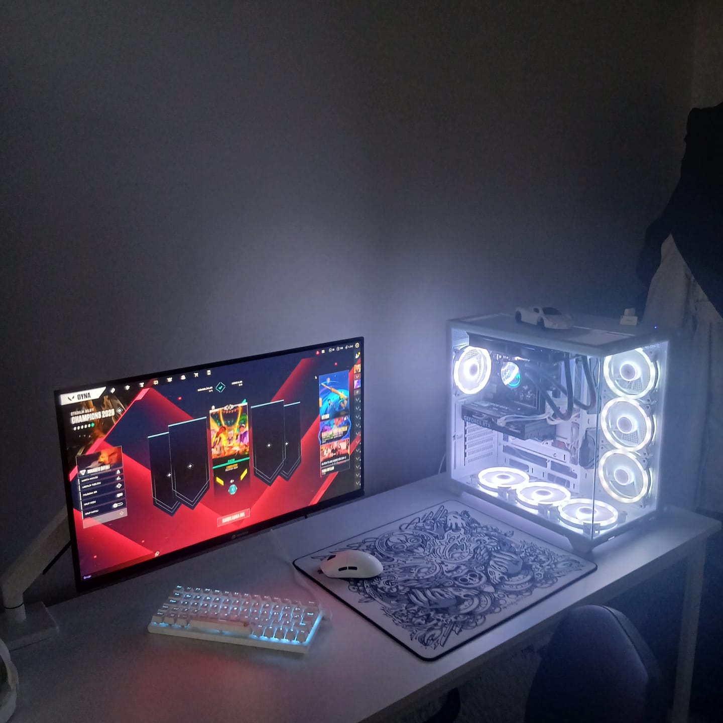 Customer photo review of Wraith Spirit of Aim Mousepad