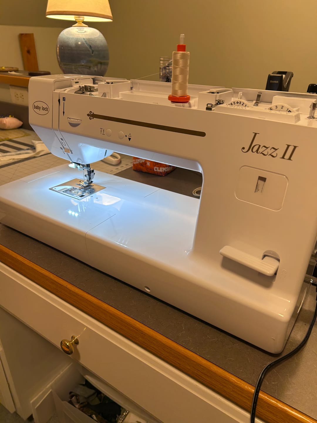 Customer photo review of Baby Lock Jazz 2 Sewing & Quilting Machine