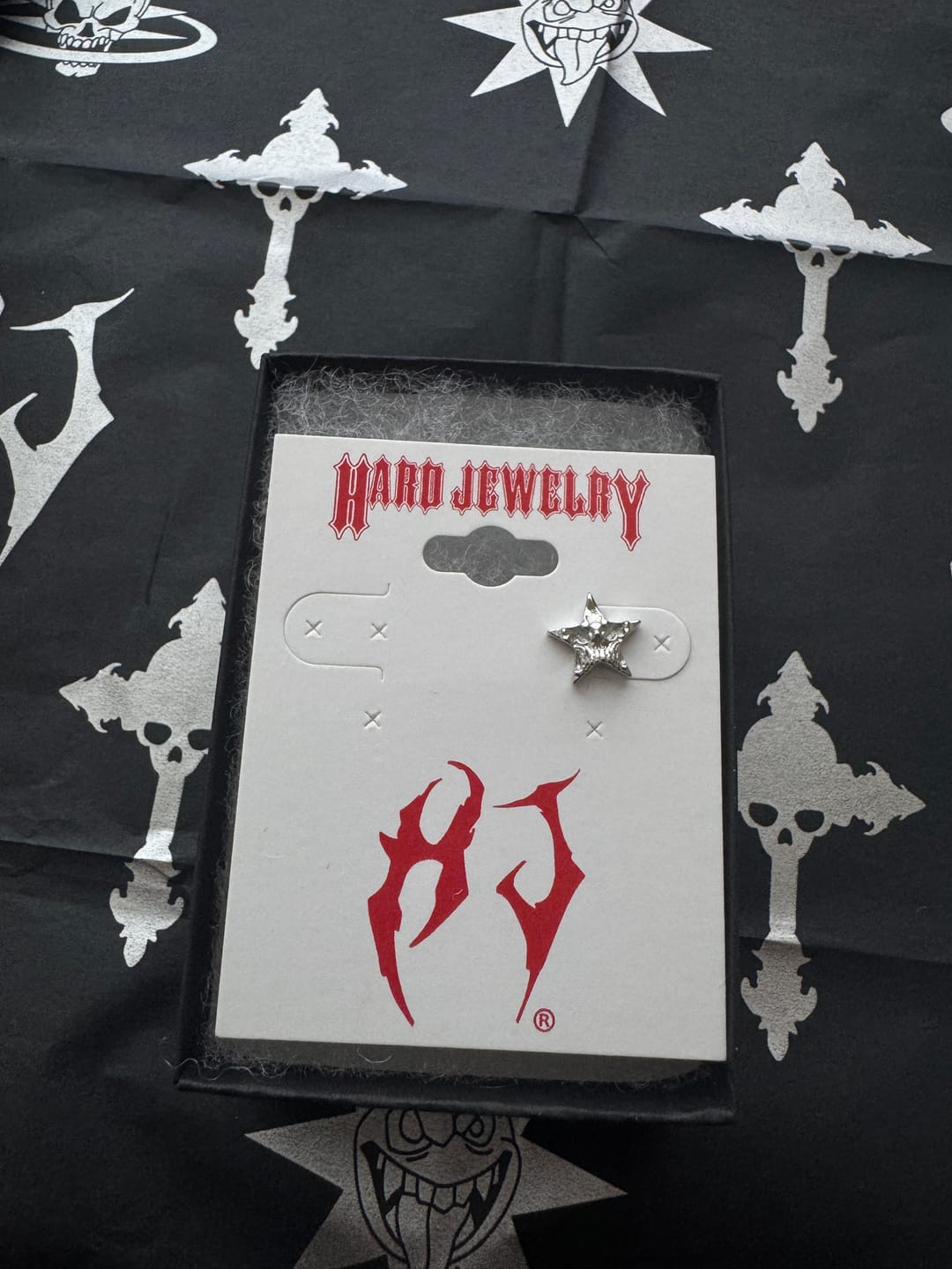 Customer photo review of SKAR STUD EARRINGS