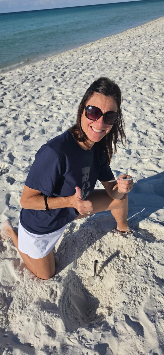 Customer photo review of Running Woman T-Shirt