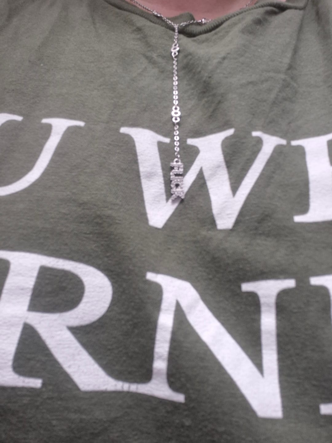 Customer photo review of Fuck Necklace