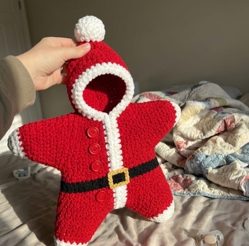 Customer photo review of Christmas Star Baby Outfit