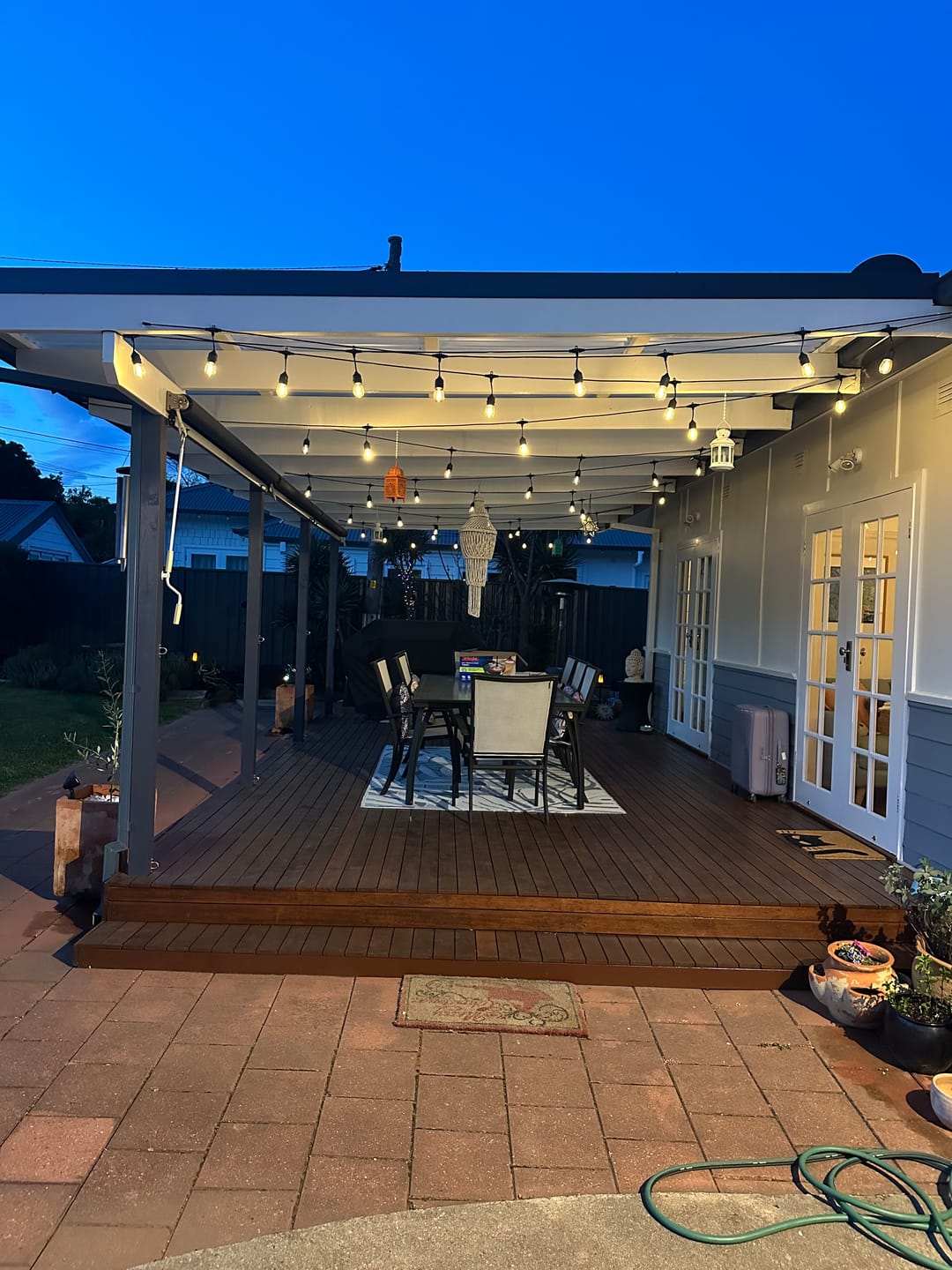 Customer photo review of SolaGarden™ Festoon Lights