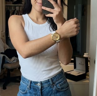 Customer photo review of Reloj Aurora Skeleton Mujer