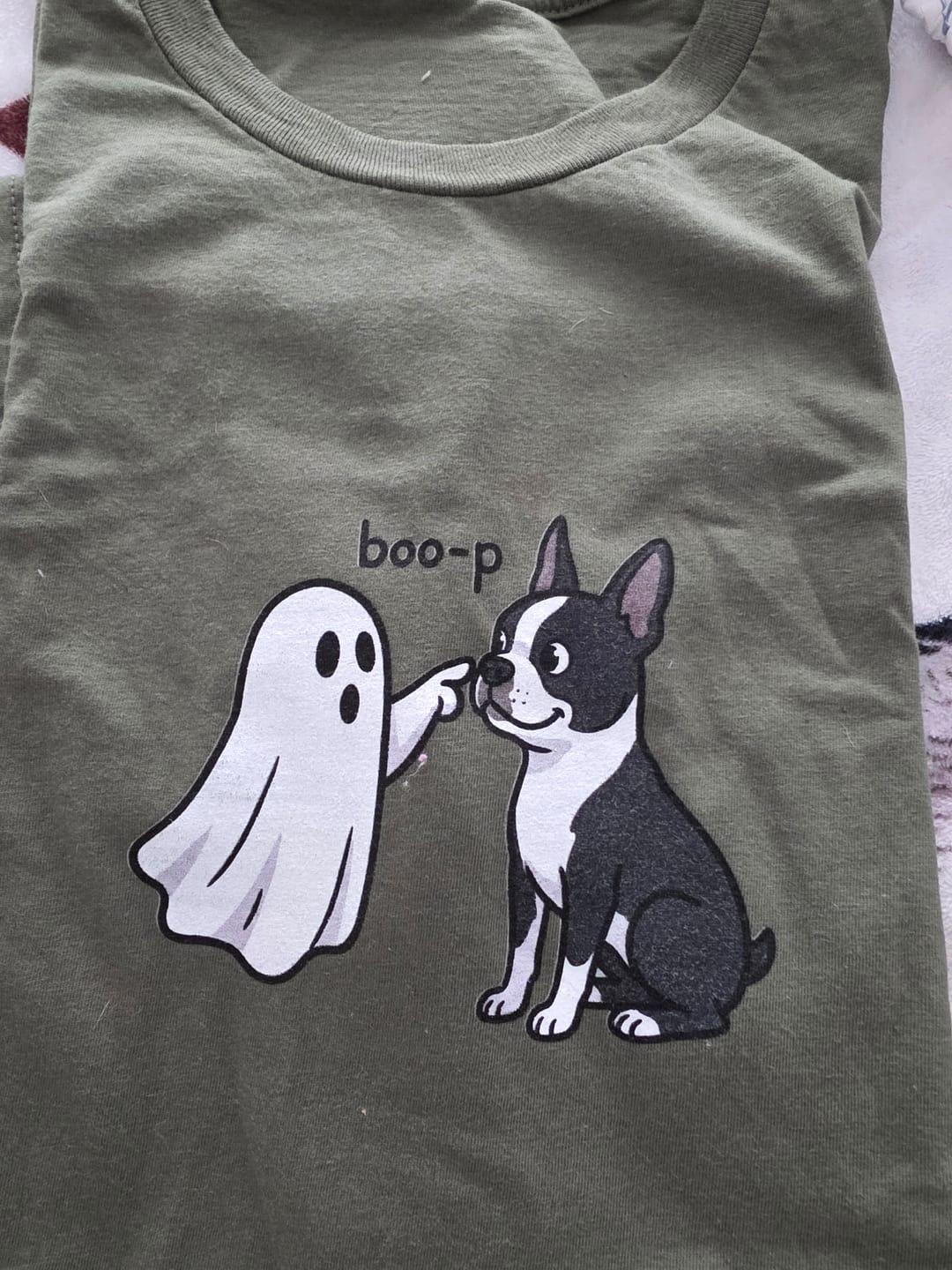 Customer photo review of 3 AM Alert Services Dachshund Shirt