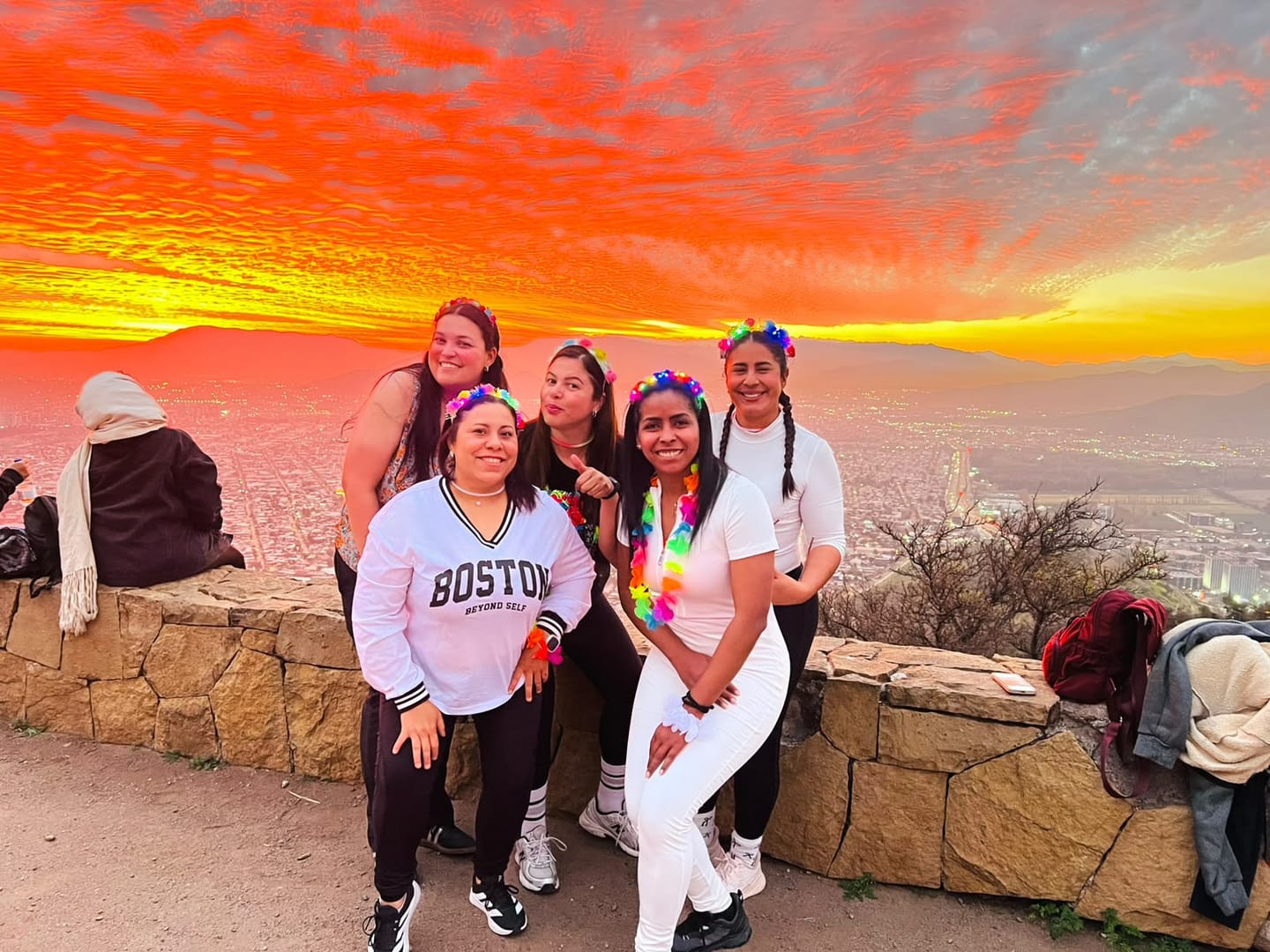 Customer photo review of Trekking Cerro San Cristóbal